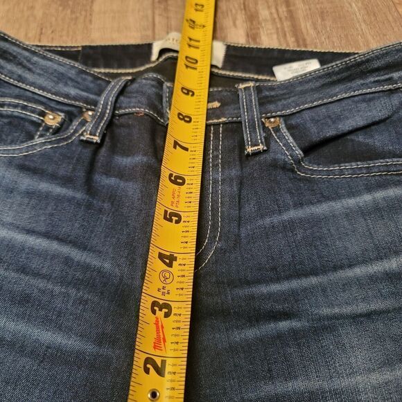 Big Star Skinny Jeans Womens 25R Blue Stretch Denim Pants Dark Wash - Picture 7 of 8